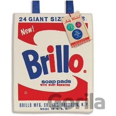 Galison Andy Warhol Brillo taška Tote Bag