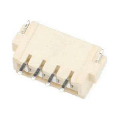 LaskaKit JST-XH 2.5mm SMD konektor do DPS, pravoúhlý Počet pinů: 4P – Zboží Mobilmania