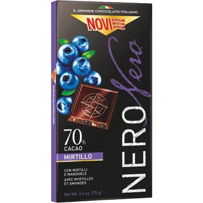 Nero Extra hořká Borůvka a mandle 75 g