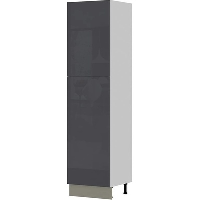 Висок кухненски шкаф за вграждане на хладилник Infinity K23-60-2KF/5