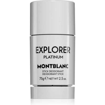 Mont Blanc Explorer Platinum дезодорант в стик за мъже 75 гр