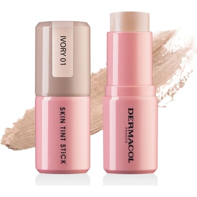Dermacol Ľahký hydratačný make-up v tyčinke (Skin Tint Stick) 01 Ivory 15 g
