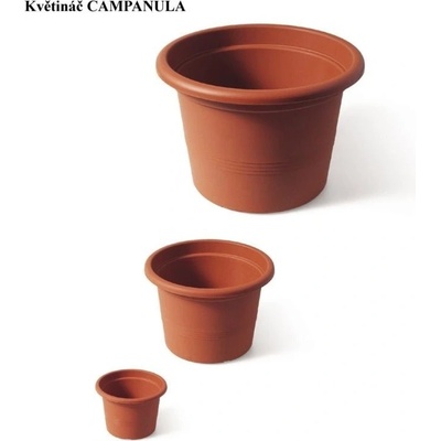 Plastkon Campanula 20 cm teracota