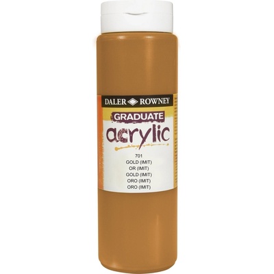 Daler-Rowney Graduate АКРИЛНА боя Gold Imitation 500 ml 1 бр (123500701)