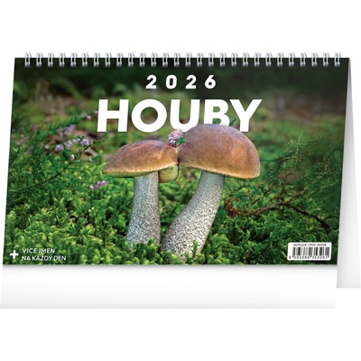 Houby stolní 2026