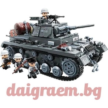 Image 1 of Qman Конструктор QMAN 21028 Германски танк Panzer III (Q21028)