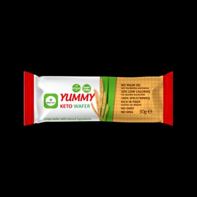 Green Day Кето вафла Yummy, Green Day, Кутия 20бр. по 30 гр