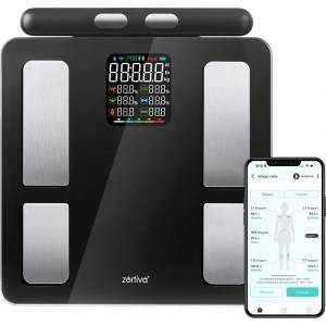 Zortiva Аналитична телесна везна Bluetooth с 8 електрода до 180кг 82502 (5900779961647)