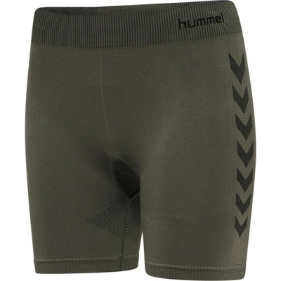 Hummel First Seamless Training Short Tights Women zelená