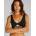 Calvin Klein BRALETTE SWIM TOP WITH REMOVABLE PADS - Black
