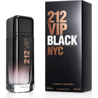 Carolina Herrera 212 VIP Black Eau de Parfum за мъже 200 ml опция Нова опаковка