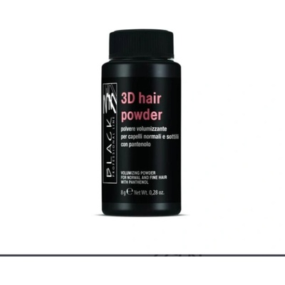 Black 3D Hair Powder - Objemový vlasový pudr pro jemné vlasy 8 g