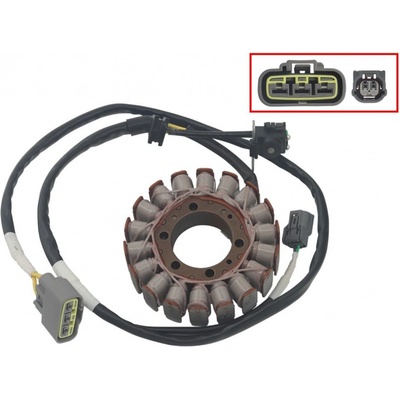 BRONCO stator (vinutí) alternátoru HONDA TRX 420 14-23 (31120-HR3-A41, 31120-HR3-A42, 31120-HR3-HA1) (AT-01495)