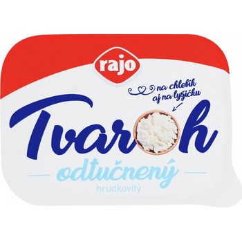 Rajo Tvaroh odtučnený hrudkovitý 180 g