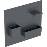 Geberit - Магнитна дъска с отделения, 45x39 см, матова лава 500.649. JK. 2 (500.649.JK.2)