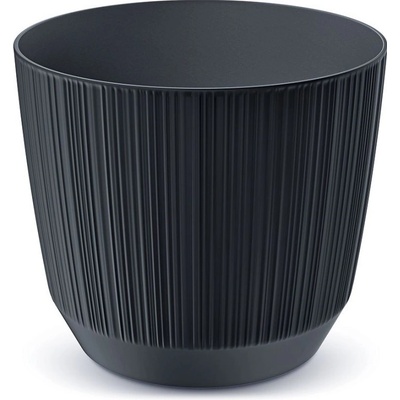 Prosperplast Kvetináč Ryfo antracit, 6,9 cm