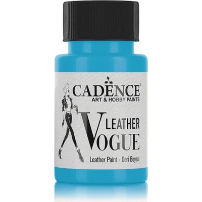 Cadence Leather Vogue barva na kůži 50 ml světle tyrkysová