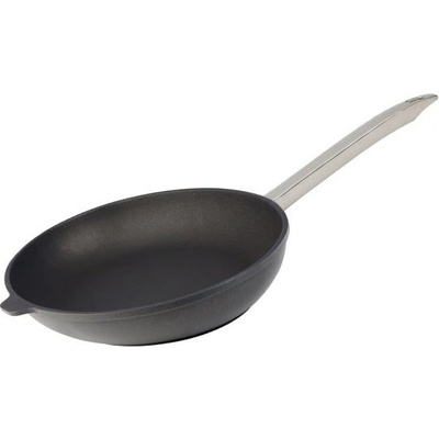 SKK Titanová pánev na ryby 38x26/7 cm ovál indukční serie 7 nezezové držadlo