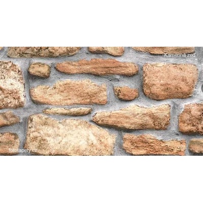 Gekkofix Samolepící tapeta imitace přírodního materiálu, Kamenná zeď, rozměry Kamenná zeď, šíře 45 cm, 1 metr