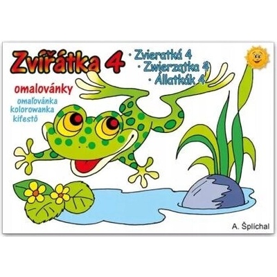Omaľovánka MFP A5 Zvieratká 4
