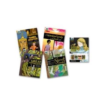 Image 1 of Project X Origins Graphic Texts: Dark Blue Book Band, Oxford Level 16: Mixed Pack of 4 | Elen Caldecott, Miranda Walker, James Driver, Lindsay Pickton, Christine Chen