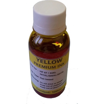Compatible Универсално мастило жълто (yellow) 1000мл (INK1000Y)