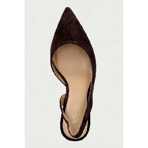 MICHAEL Michael Kors обувки с ток от набук Alina Flex Sling Pump