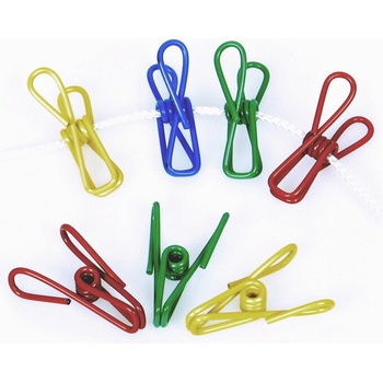 BasicNature Метални щипки за дрехи 12 бр (051200)