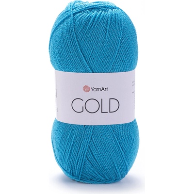 Yarn Art příze Gold 9030 tyrkys