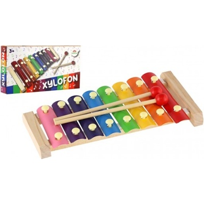 Teddies Xylofon 24 cm s paličkami – Zboží Dáma