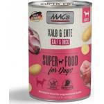 MAC's Mac’s Dog Adult, консерва за пораснали кучета, БЕЗ ЗЪРНО, с телешко, патешко и картофи (мин. 70% месо), 400 гр - Германия - 925VE