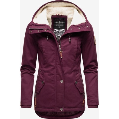Marikoo BIKOO дамско зимно яке с качулка, wine (M-W-210-BIKOO-wine-609)