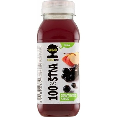 Ugo 100% šťava z jabĺk a čiernych ríbezlí 250 ml