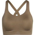 adidas Дамски спортен сутиен adidas Women's Optime Workout High Support Bra Sports bra - Khaki Six - размер XS (114-4090-0211)