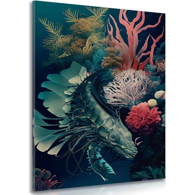 Obraz surrealistická kreveta - 40x60