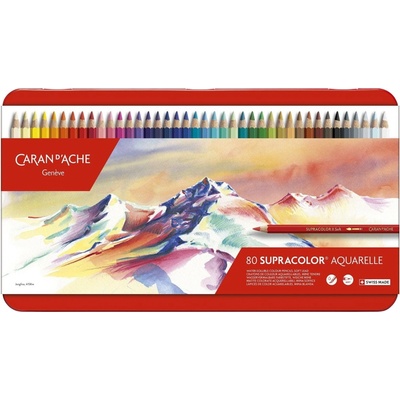 Caran D'ache Supracolor Aquarelle 80 barev 3888.380