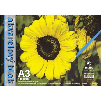 Bobo Watercolour Pad A3 250 g Skicár