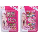 Farebné korálky na navliekanie set