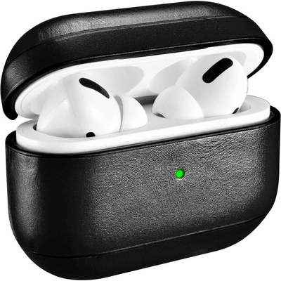 iCarer Kožené pouzdro na sluchátka AirPods Pro 01.14.IAP045-BK