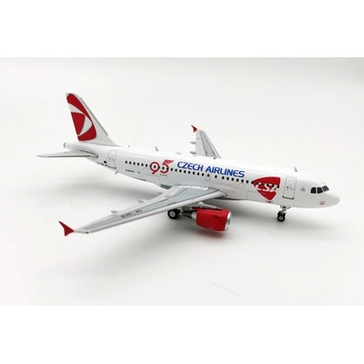 Inflight200 A319-112 CSA Czech Airlines 2010 Colors with 95 Anniversary Logo 2018 1:200