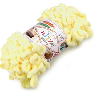 Stoklasa Pletací příze Alize Puffy 100 g Balení: 1 ks, Varianta: 16 (13) žlutá světlá 16 (13) žlutá světlá