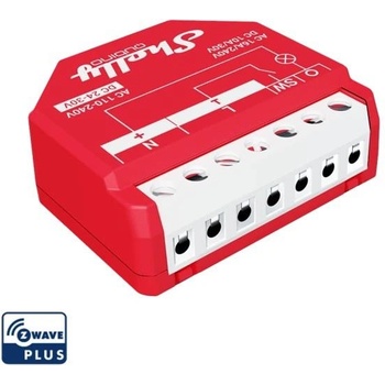 Shelly Микромодул Smart реле 1х On/Off 16A с мерител изисква неутрала Shelly Qubino Wave 1PM - 269022 (SHELLY QUBINO WAVE 1PM)