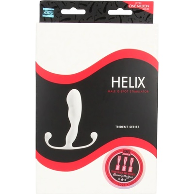 Aneros Trident Helix - простатен дилдо (бял)