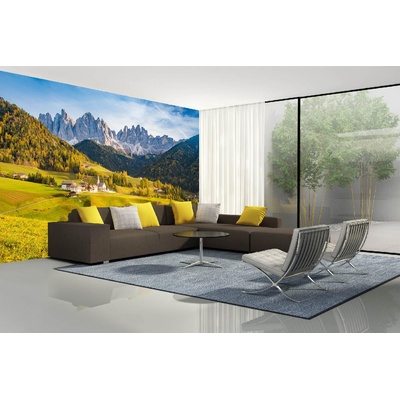 DIMEX ART Самозалепваща се флизелинова фототапета планинска гледка 375 x 250 см