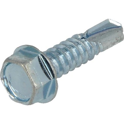 Šroub samořezný TEX se šestihrannou hlavou pr. 6,3x140mm DIN 7504K, ocel, zinek bílý, (100ks) – Zbozi.Blesk.cz