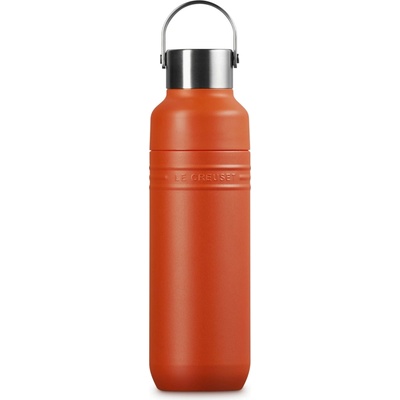 Le Creuset termo láhev na vodu On The Go 500 ml ohnivě oranžová