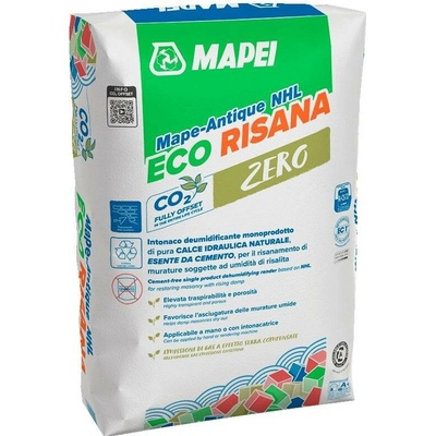 MAPEI Mape-Antique NHL ECO Risana sanační omítka na vlhké zdivo 20 kg Slonovina