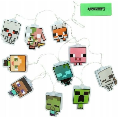 Dekorativní světýlka ŘETĚZ Minecraft