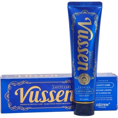 Vussen Избелваща паста за зъби C Cavity Care, с флуорид, 120 ml