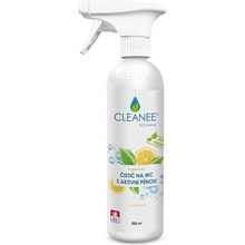 CLEANEE ECO hygienický čistič WC s aktivní pěnou s vůní citronu 500 ml